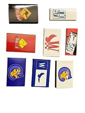 ANCIEN LOT DE 8 BOÎTES D ALLUMETTES CIGARETTE PUBLICITAIRE CAMEL WINFIELD