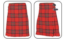 Royal Stewart Tartan 8 verges Kilt 13oz Highland formelle écossais traditionnel