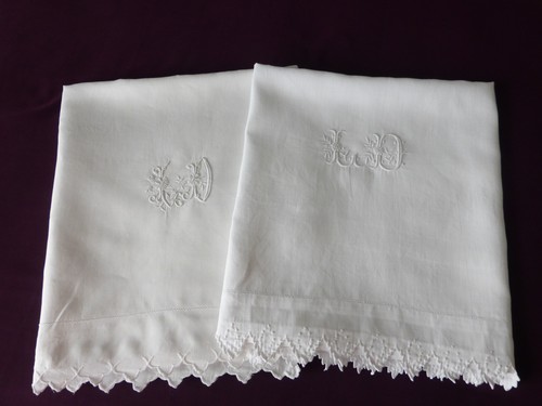 Deux petits draps bebe lin - bebe,