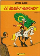Rare LUCKY LUKE Le bandit manchot - Morris - Edition originale Dargaud 1981