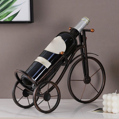 Porte vin tricycle fer - porte,