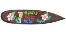 Tiki Planche de Surf 100cm Pour un Instant Bouclier Always Heureux Barschild
