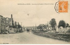 MEUSE  BRIEULLES SUR MEUSE  les ruines du castelet