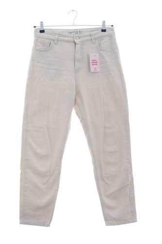 Style jeans taille haute - qu,