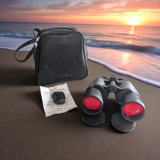 Jumelles ASAFLEX 10x50 - Très bon état, optiques comme neuves + sacoche en cuir