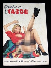 Paris tabou 1952 pin - paris,