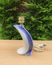 lampe vague ou virgule en céramique des années 1950/1960  - Marius  Bessone