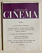 CAHIERS du CINEMA n° 245-46