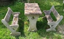 Ancien petit salon de jardin d