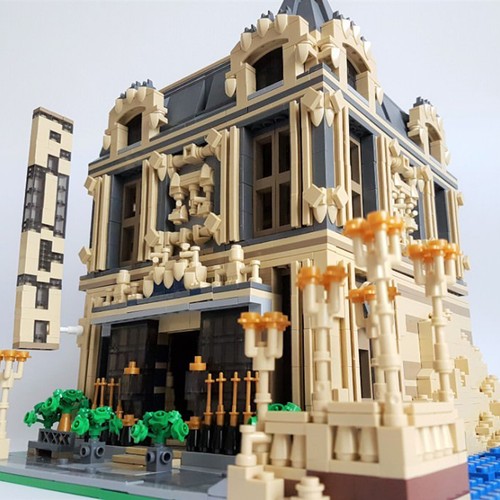 Modular building bar avec - building:,