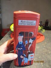 Jolie Ancienne Boite en Tôle Marks & Spencer Cabine Téléphonique Anglaise