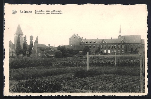 Cpa genois pensionnat pour - cpa,