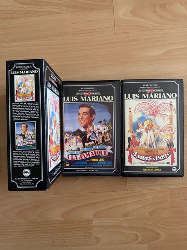 Vhs cassettes video rené - cassettes,