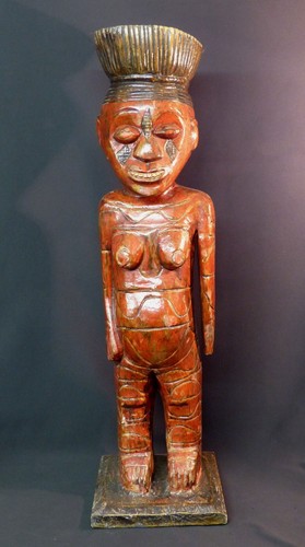 Art africain grande statue - africain,