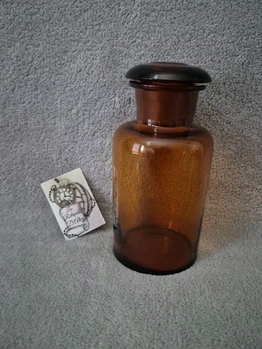 Ancien flacon verre à - flacon,