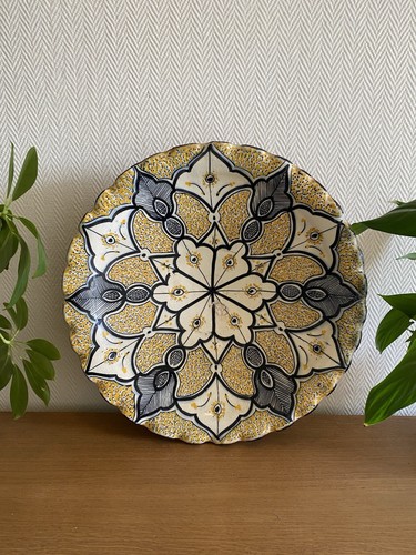 Grand plat marocain safi - plat,