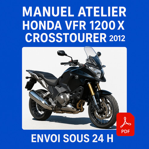 Manuel atelier honda vfr 1200x - vfr,