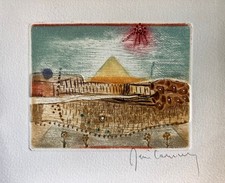 René Carcan gravure originale