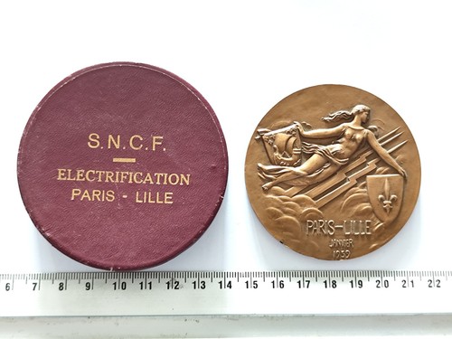 Médaille electrification - médaille,