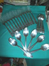 ménagère 24 pièces * modèle art déco poinçons B B ( metal argent)