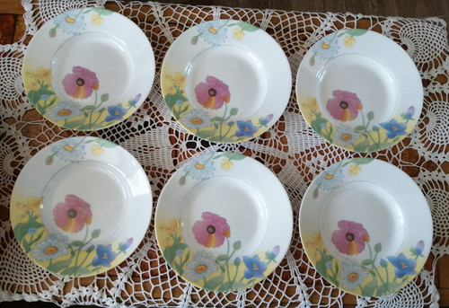 Assiettes creuses vintage d - 6,