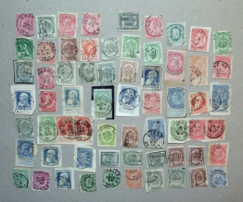 Lot timbres oblitérés - lot, de