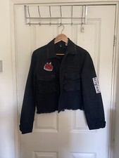 Veste H&M brodée utilitaire