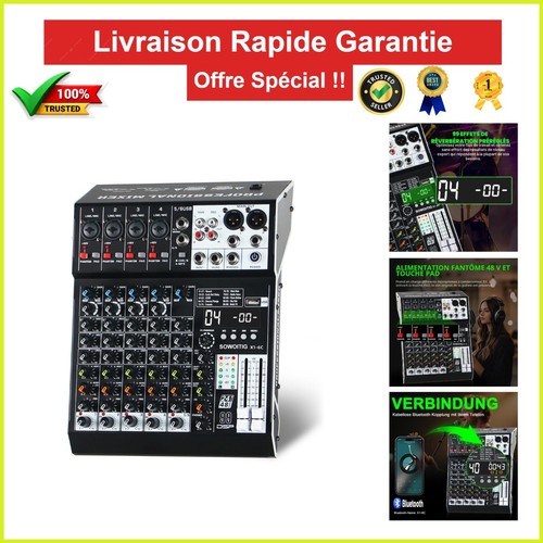 Console mixage audio 6 - de,