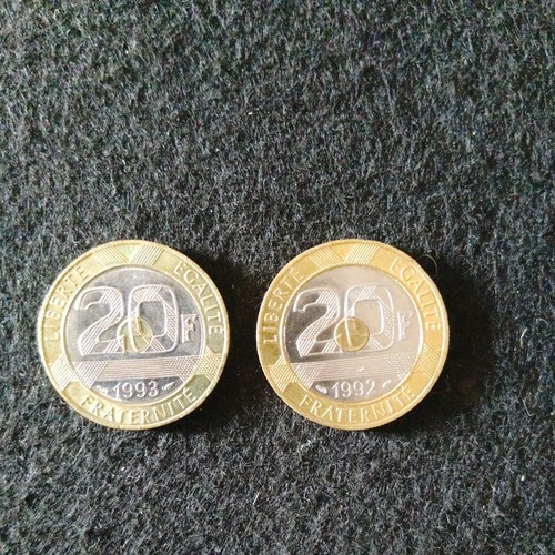 Francs 1992 1993 type mont - francs,
