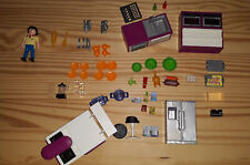 PLAYMOBIL DOLLHOUSE VILLE MAISON CUISINE MODERNE DECOR ACCESSOIRES 5582