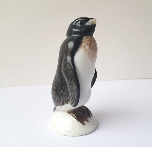 Porcelaine figurine pingouin - figurine, /