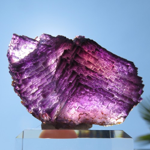 Minéraux fluorite cubique - minéraux,