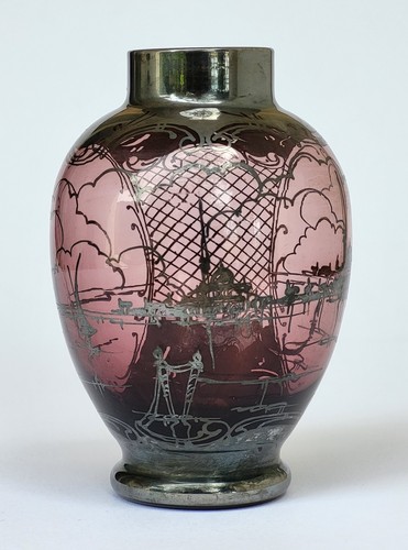 Superbe ancien petit vase - vase, en