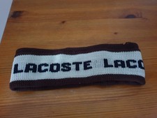 Bandeau cache oreille Lacoste