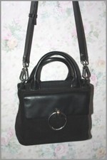 Sac Claudie Pierlot Anouck Velours Noir BON ETAT