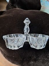 ANCIENNE  SALIERE EN CRISTAL DE SEVRES SIGNEE