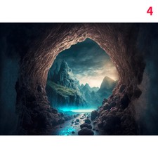 3D Auto Adhésif Aquarium Autocollant Fond Paysage Aquarium Décoration