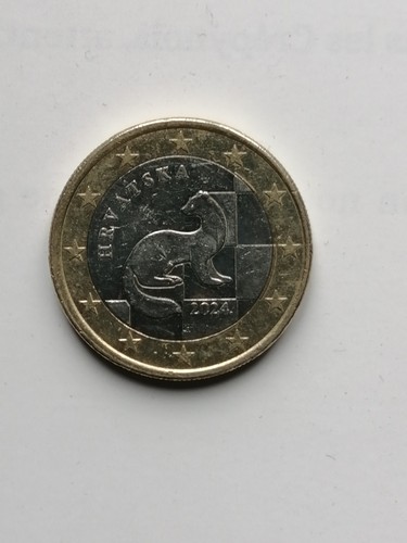 Euros croatie une piece - une,