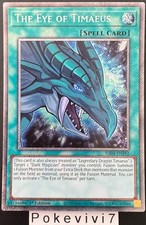 Carte YU-GI-OH! THE EYE OF TIMAEUS RA04-EN192 PSR NEUF