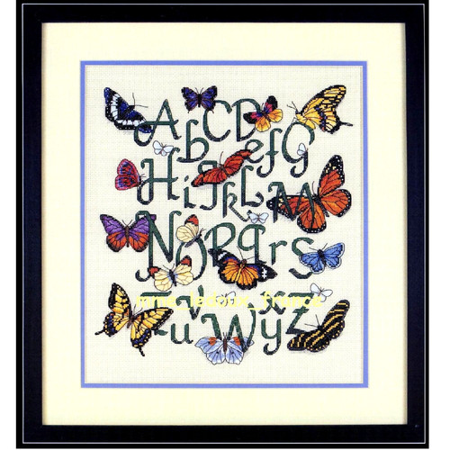 Kit usa butterfly alphabet - butterfly, "