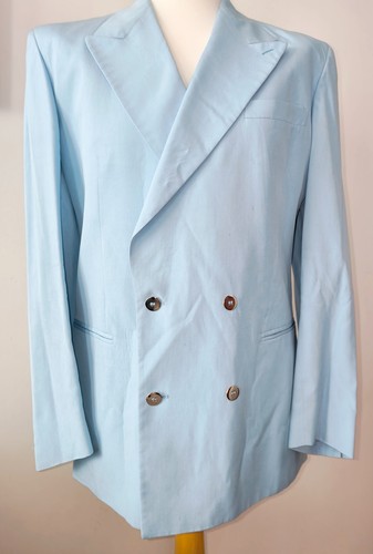 Blazer croisée homme bleu - blazer,