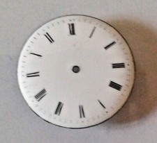 Cadran émaillé pour montre à gousset diamètre 31.9 mm   N° 44