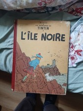 Tintin : Lîle noire B11 1954