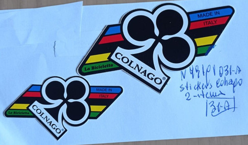 Colnago stickers made italy - colnago,