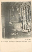 CP CHATEAU DE CHAUMONT-SUR-LOIRE LIT 