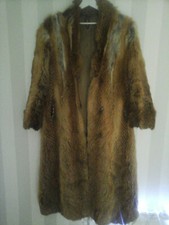 Manteau Fourrure renard-long.t.42