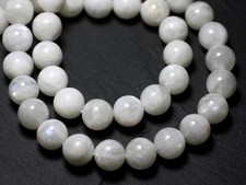2pc perles pierre de lune - perles,