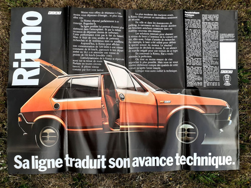 Affiche poster fiat - fiat, vers