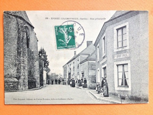 Carte postale 1900 - postale, epineu