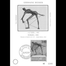 CM soie - Europa. Tableau